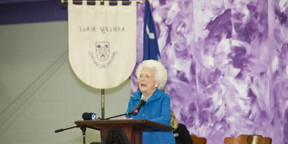 Barbara Pierce Bush '43 | Ashley Hall School in Charleston, SC